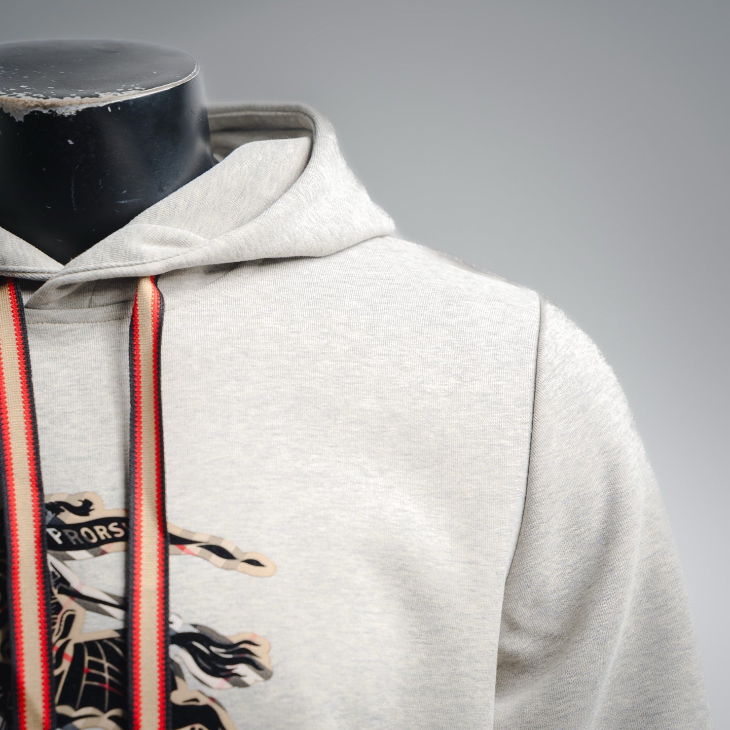 Burbery 25fw printed hoodie