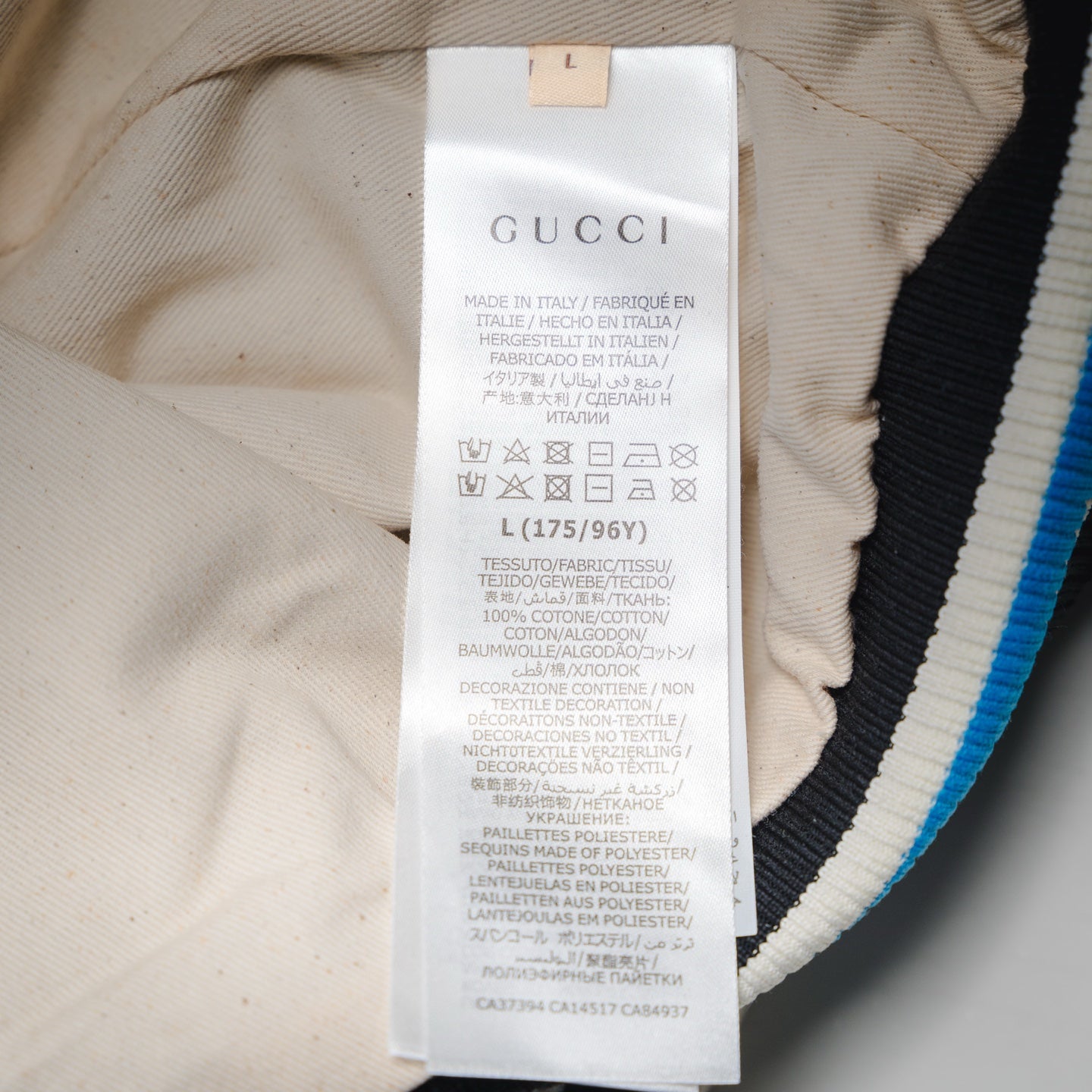 Guc 25fw embroidered jacket