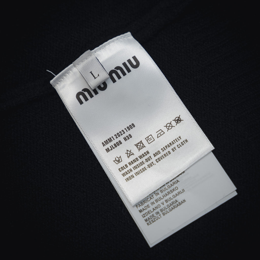 Miu 25fw jacquard shirt