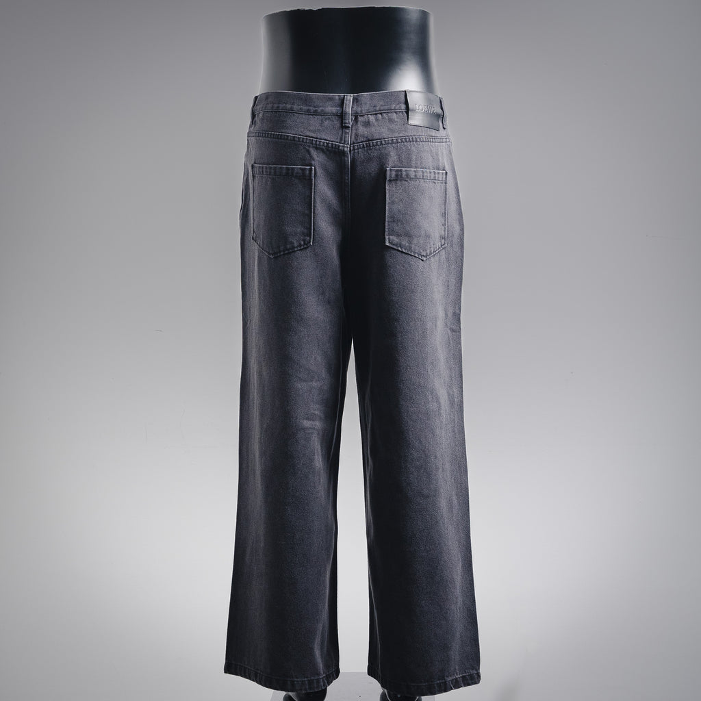 Loe 25fw embroidered jeans