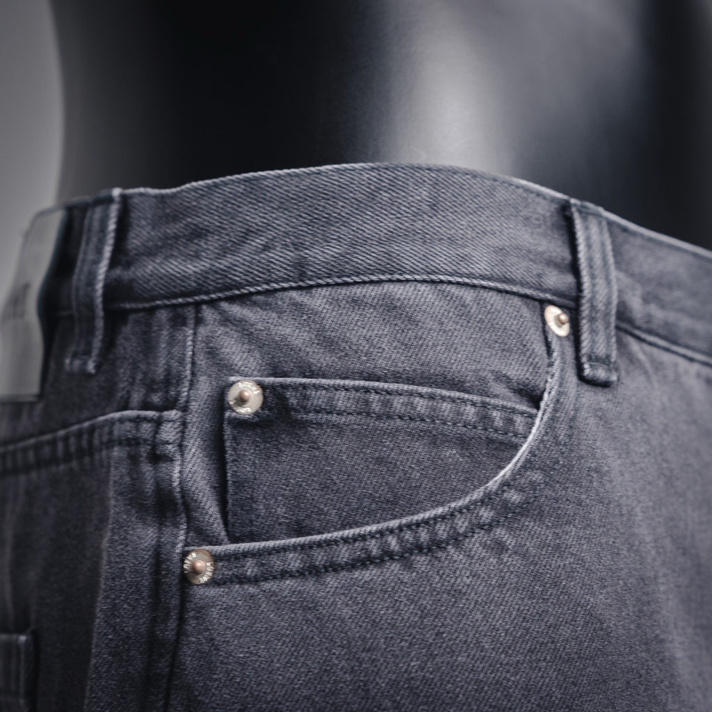 Loe 25fw embroidered jeans