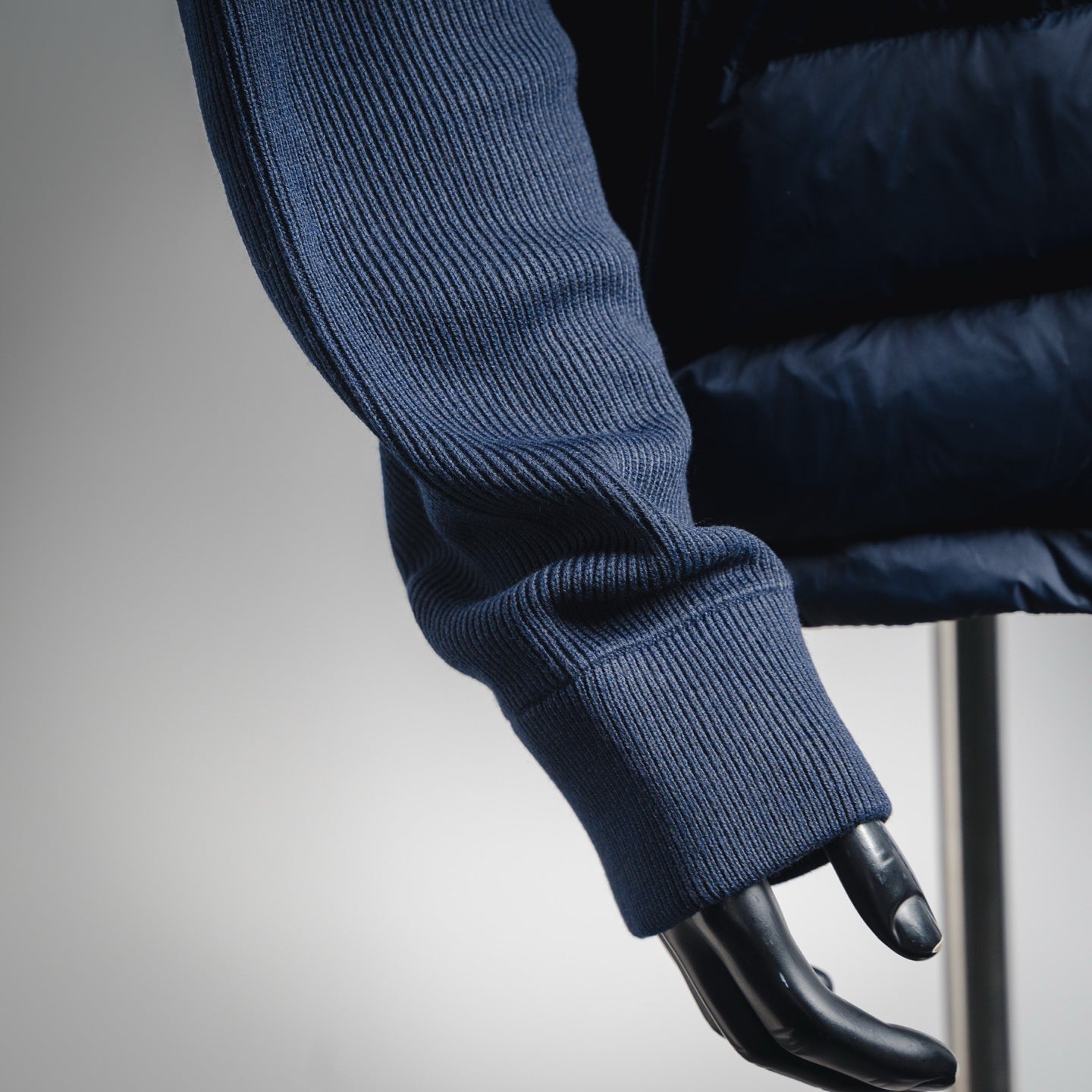 Mon 25fw splicing jacket