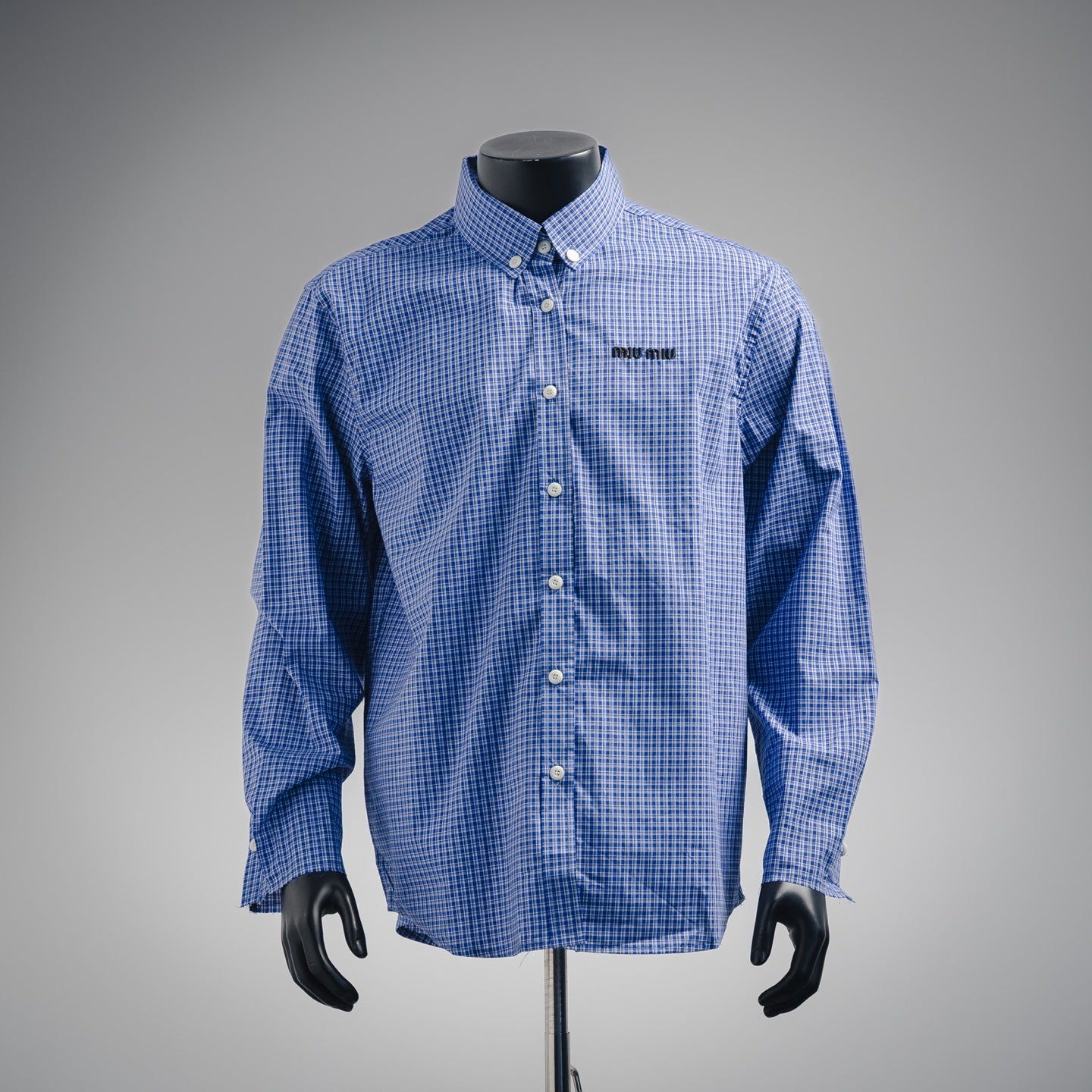 Miu 25fw embroidered shirt