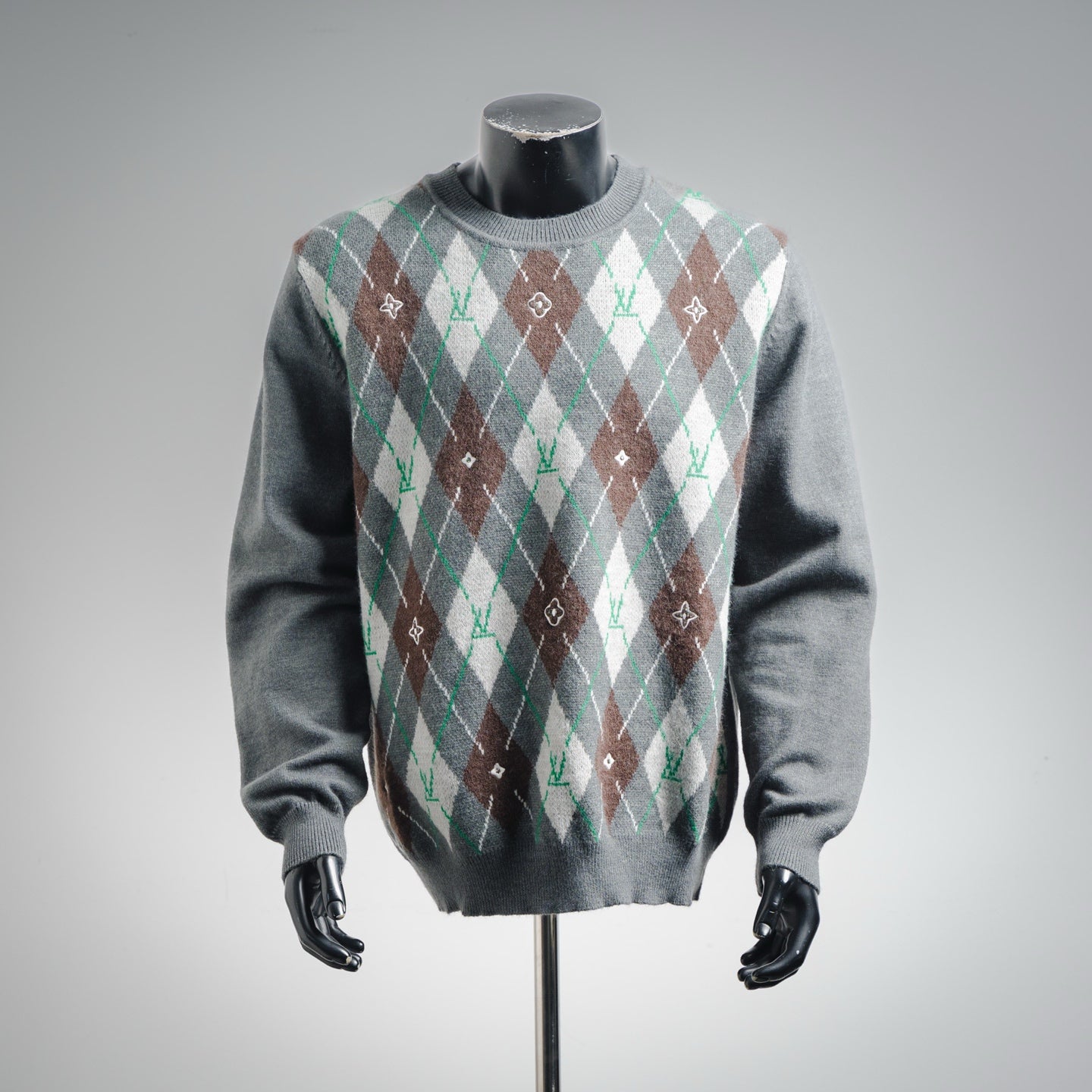 Louis 25fw jacquard sweater