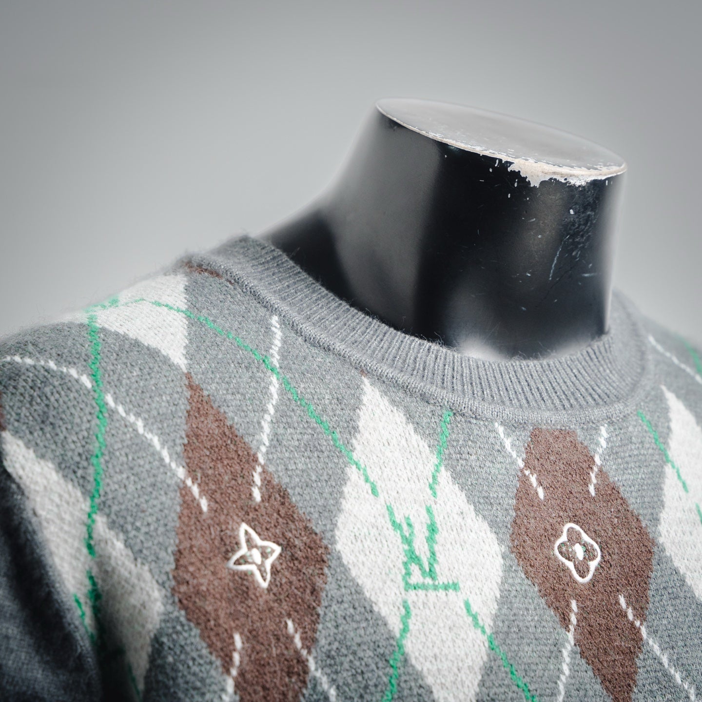 Louis 25fw jacquard sweater