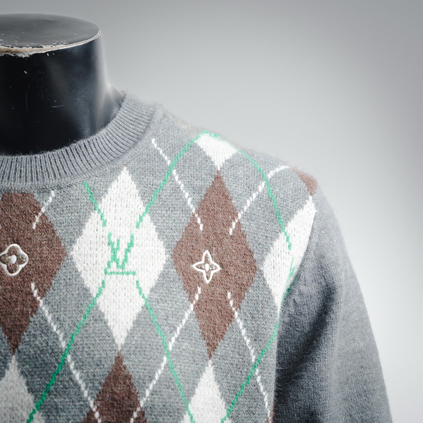 Louis 25fw jacquard sweater