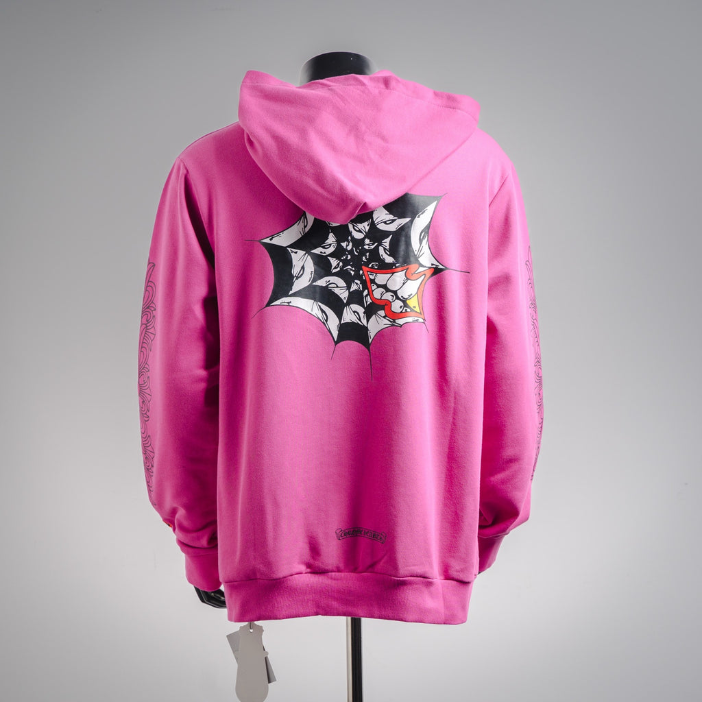 Chrome 25fw embroidered hoodie