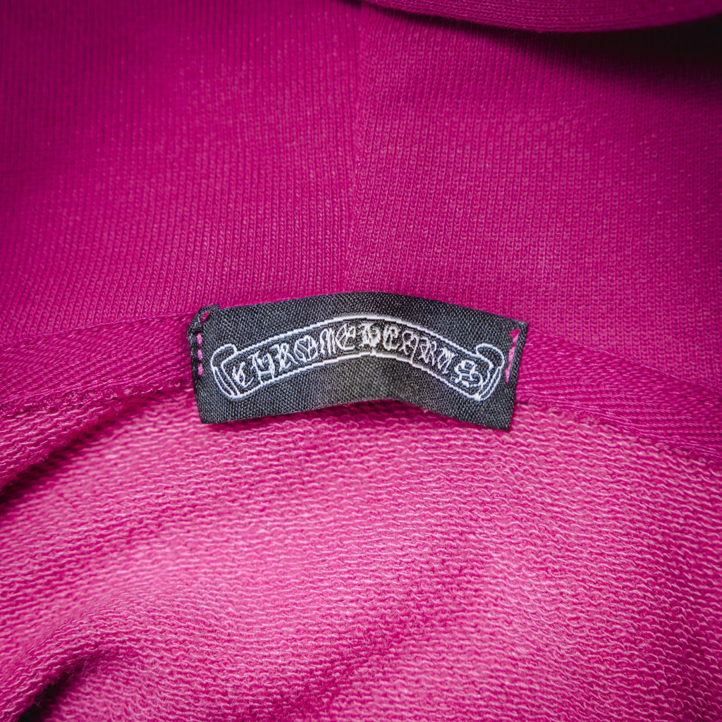 Chrome 25fw embroidered hoodie