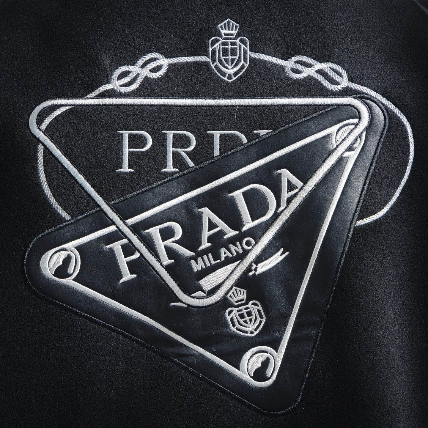 Pra 25fw embroidered jacket