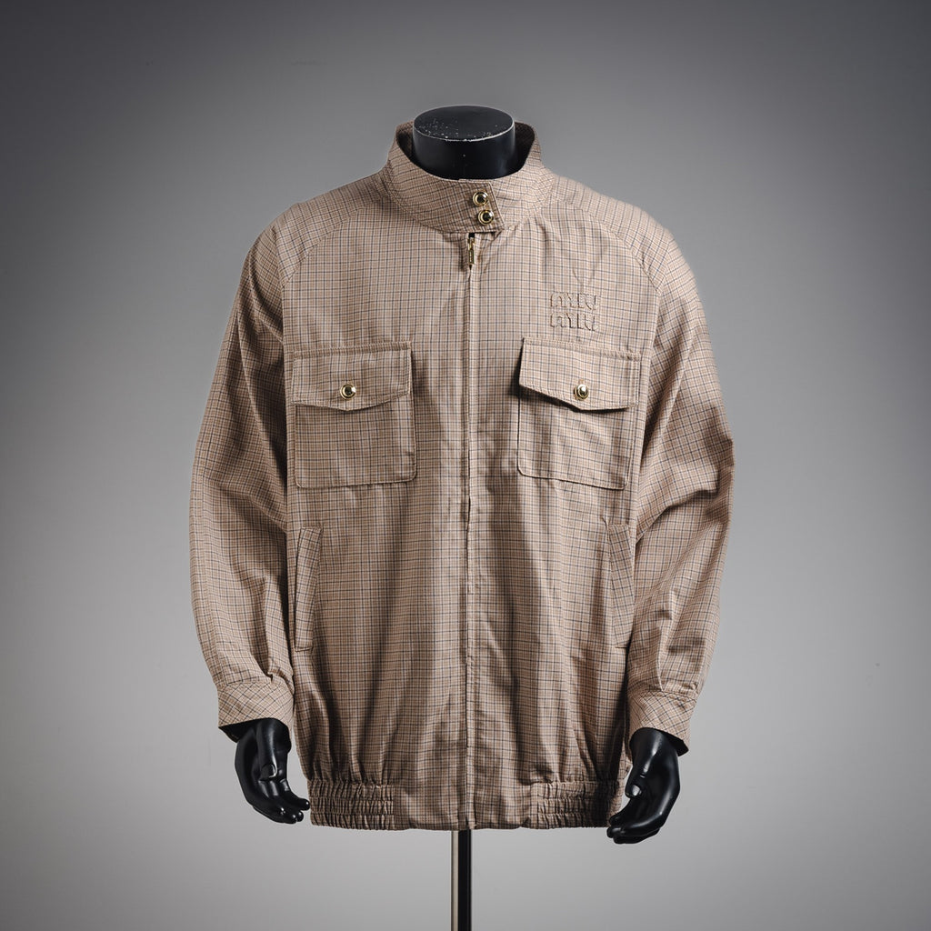 Miu 25fw embroidered jacket