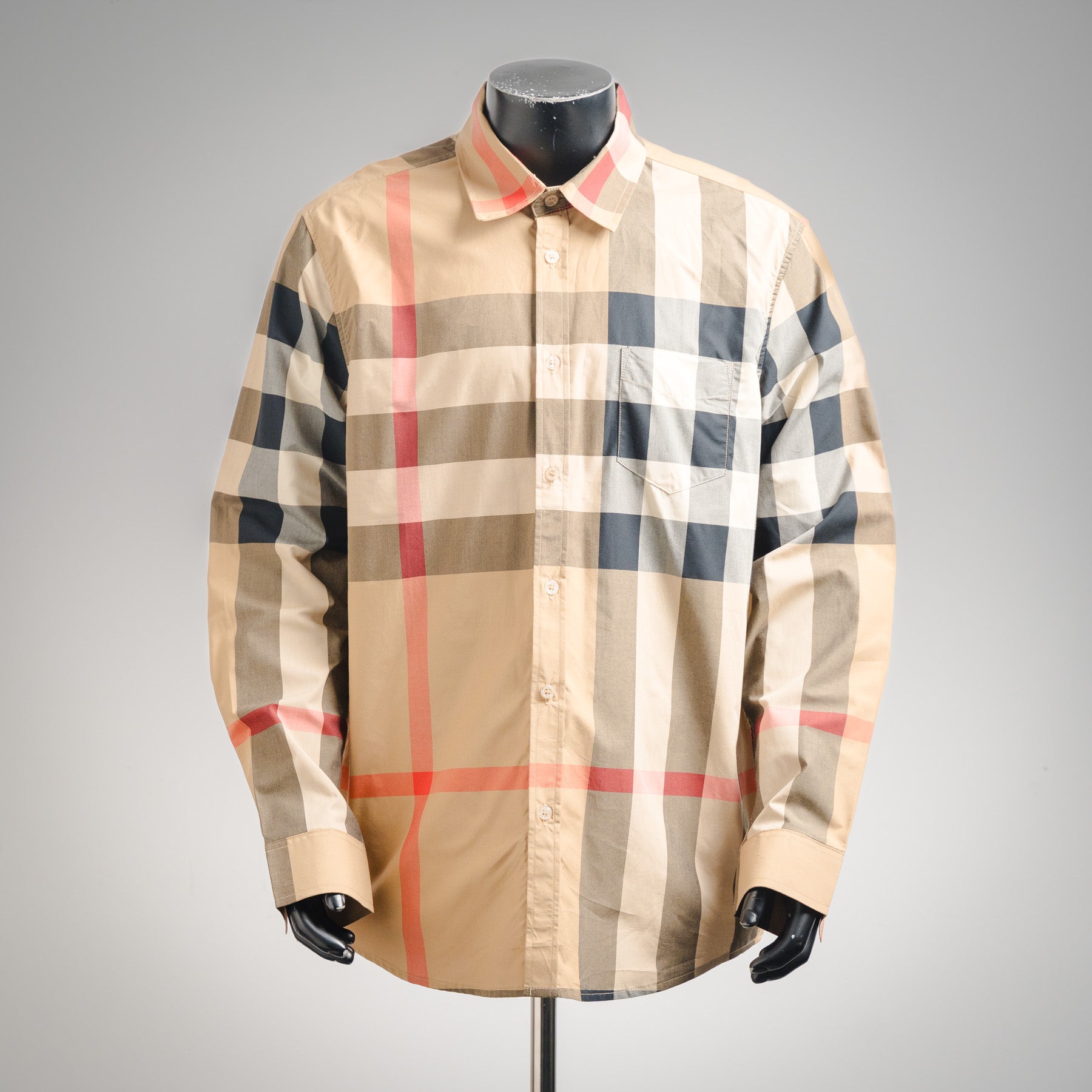 Burbery 25fw plaid shirt