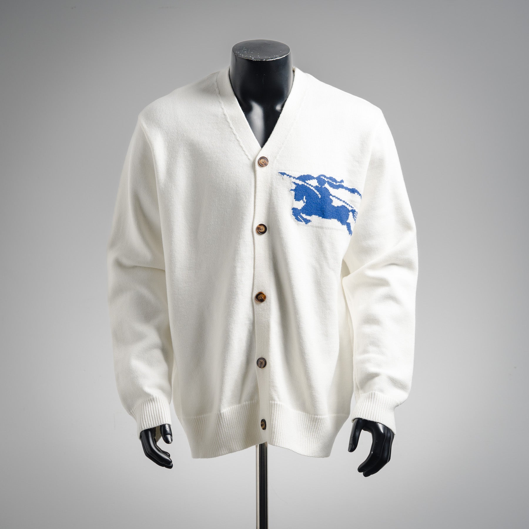 Burbery 25fw embroidered cardigan