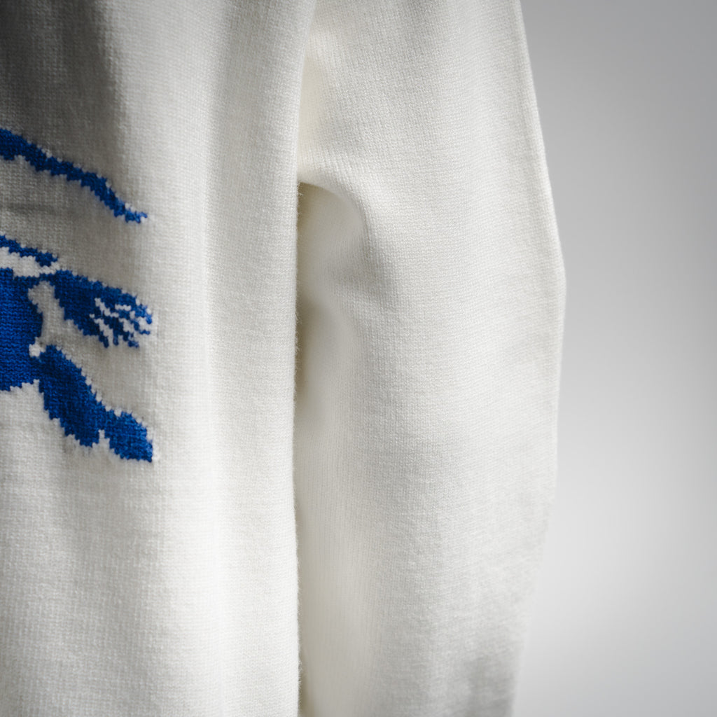 Burbery 25fw embroidered cardigan