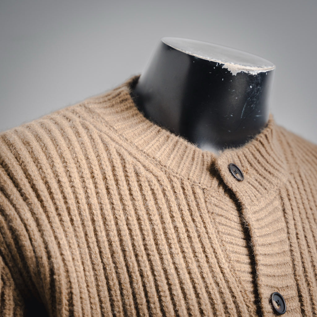 Pra 25fw embroidered cardigan