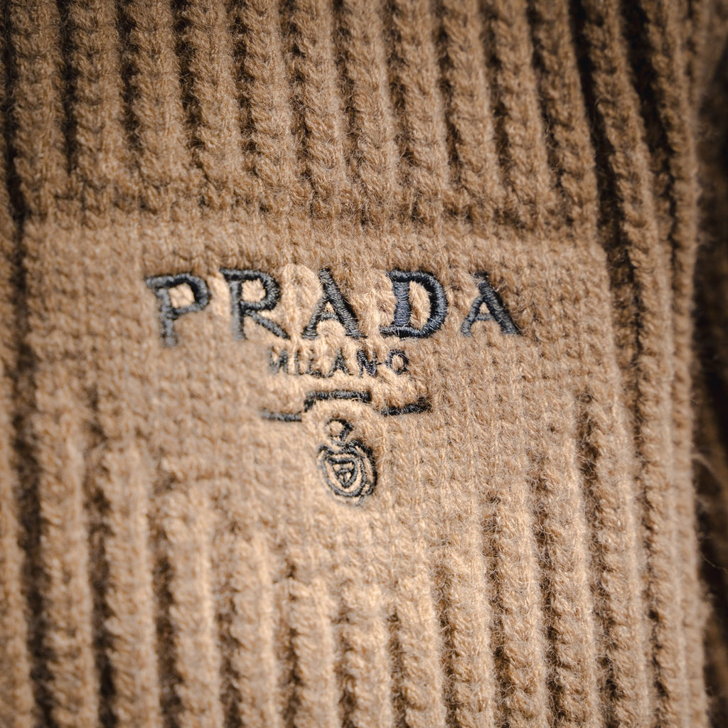 Pra 25fw embroidered cardigan