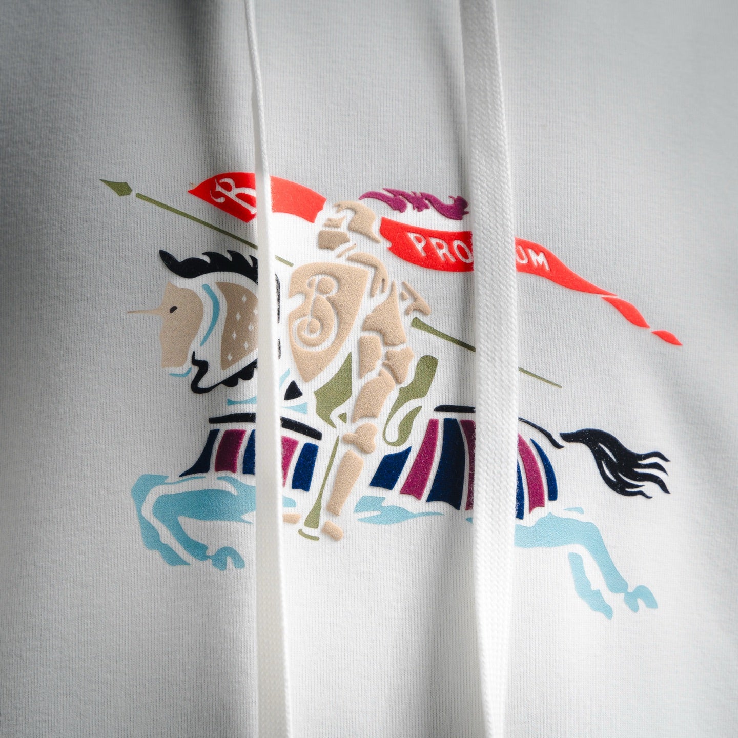 Burbery 25fw printed hoodie