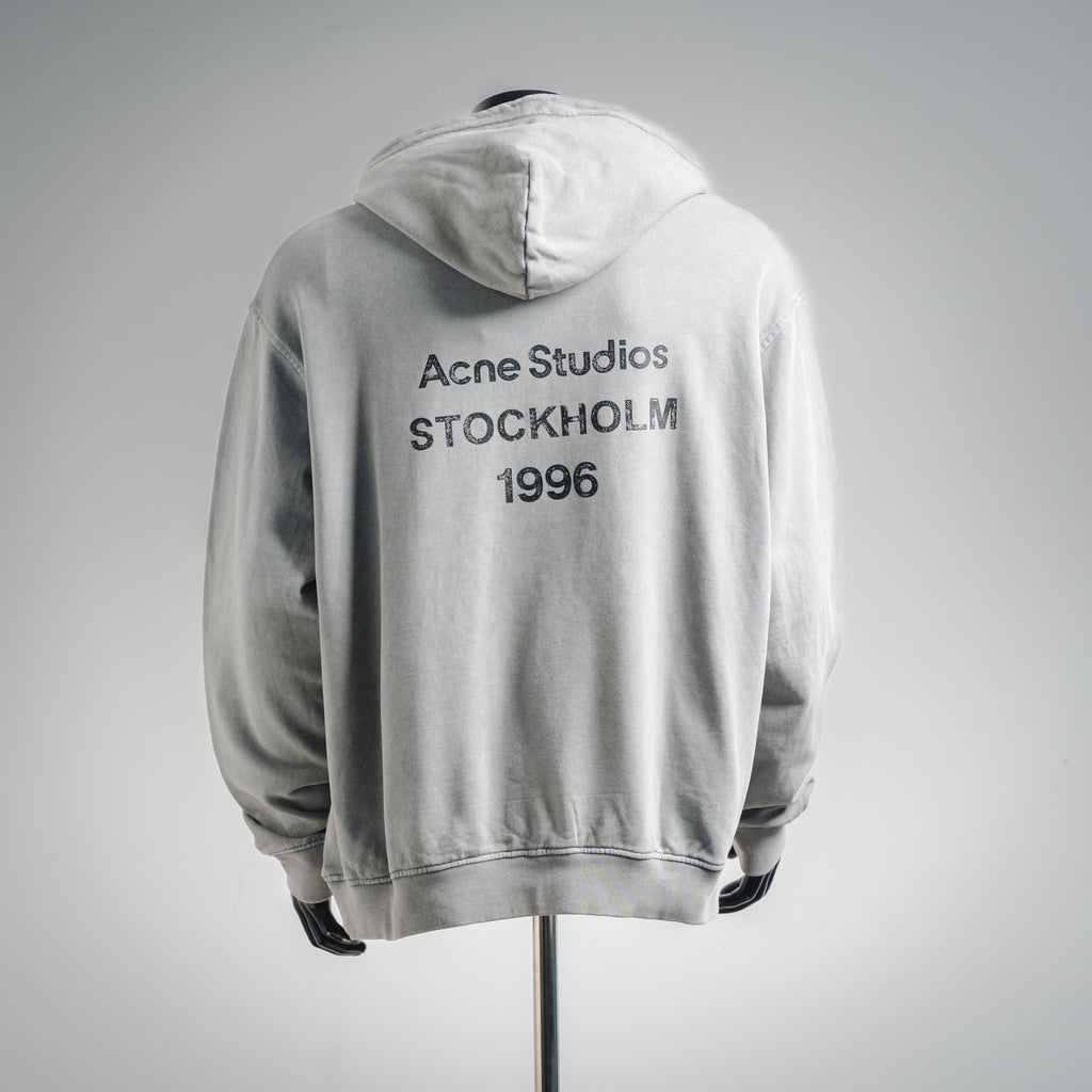 Acne 25fw printed hoodie