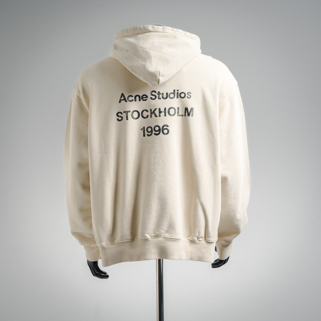 Acne 25fw printed hoodie