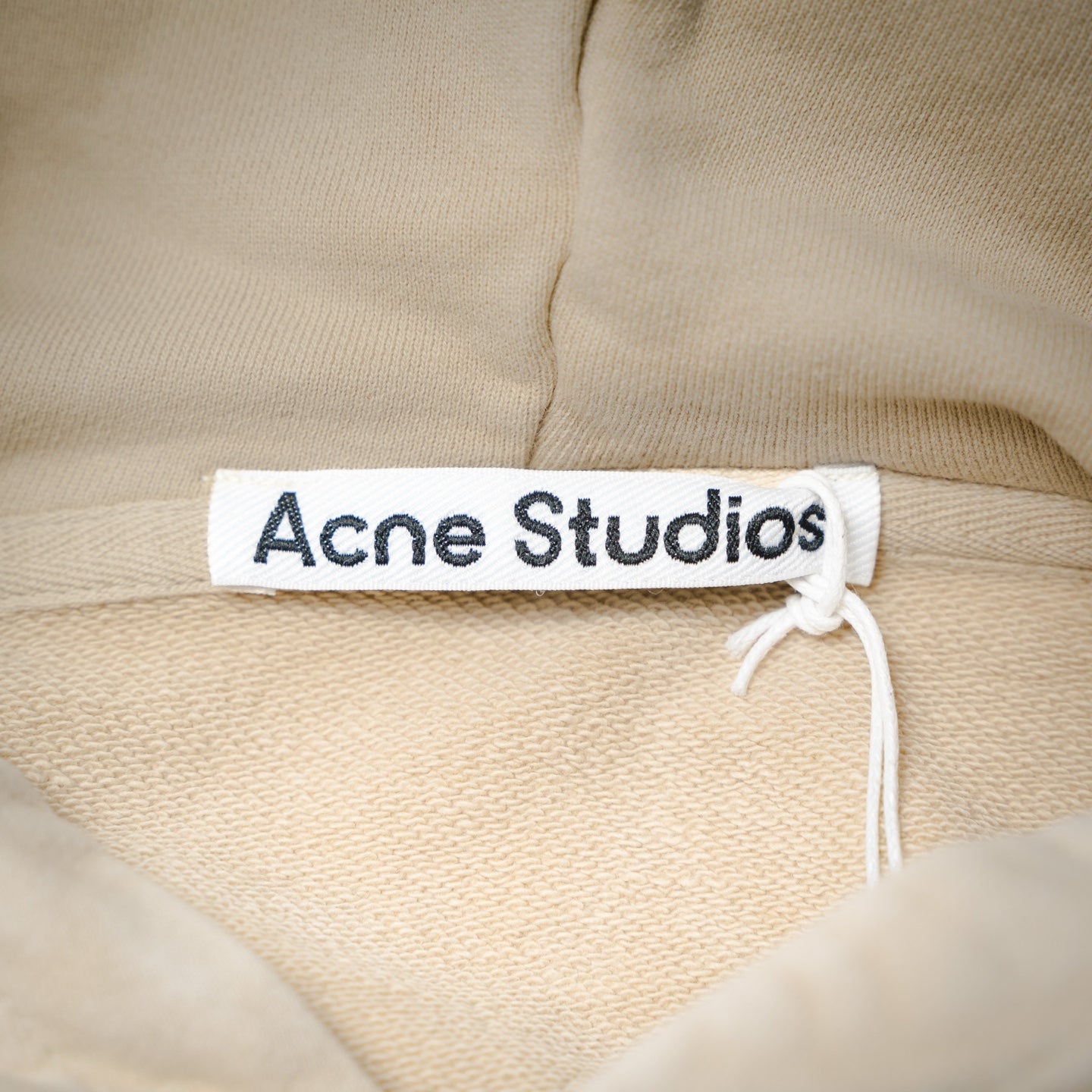 Acne 25fw printed hoodie