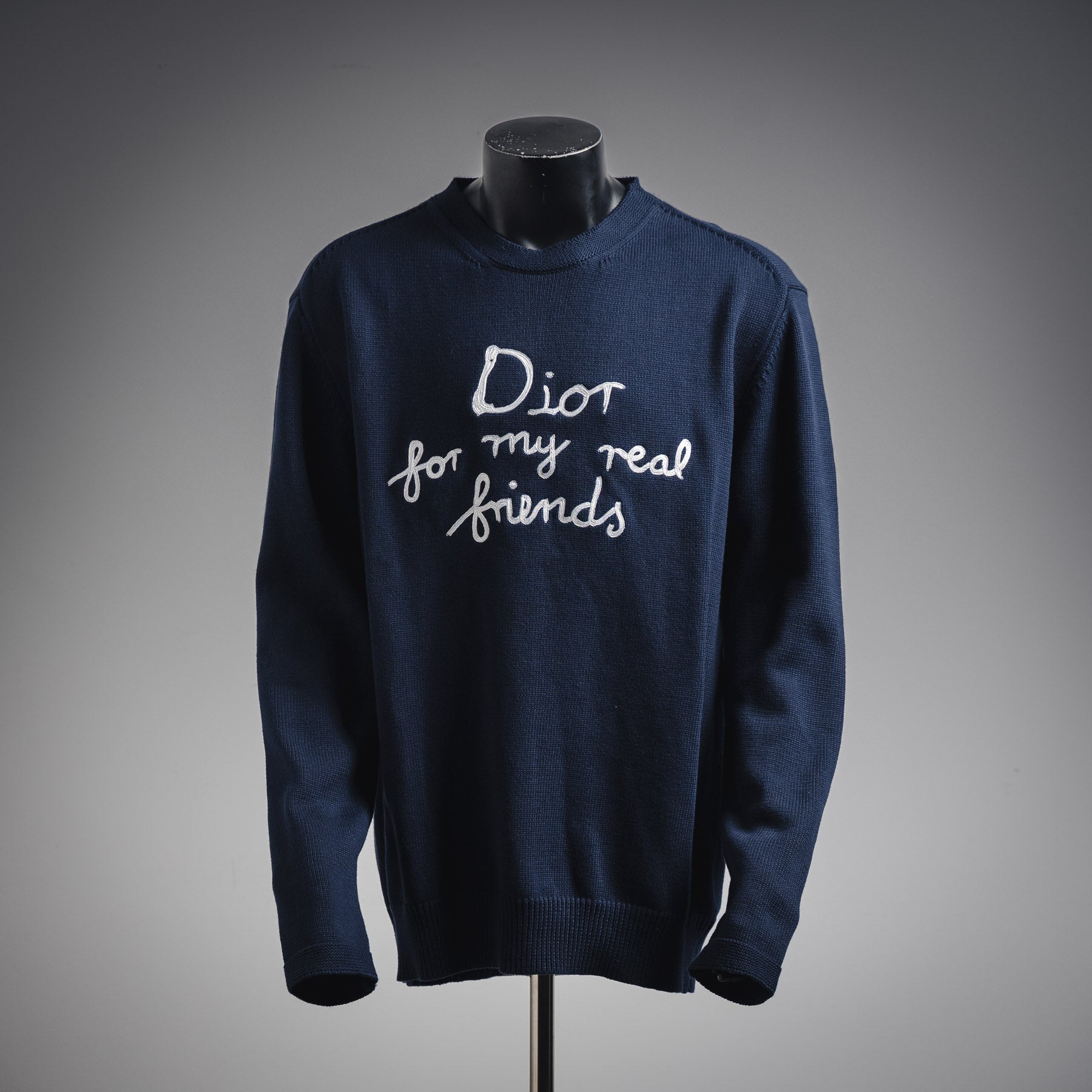 CD 25fw knitted sweater