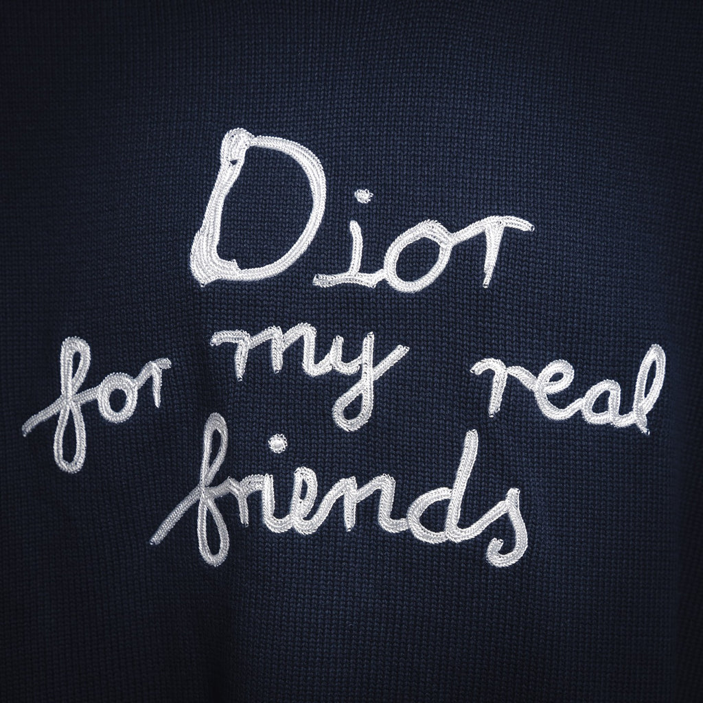 CD 25fw knitted sweater