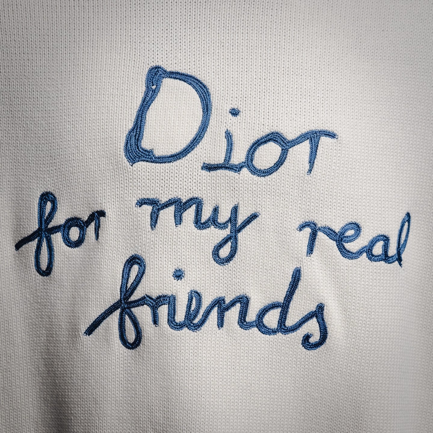 CD 25fw knitted sweater