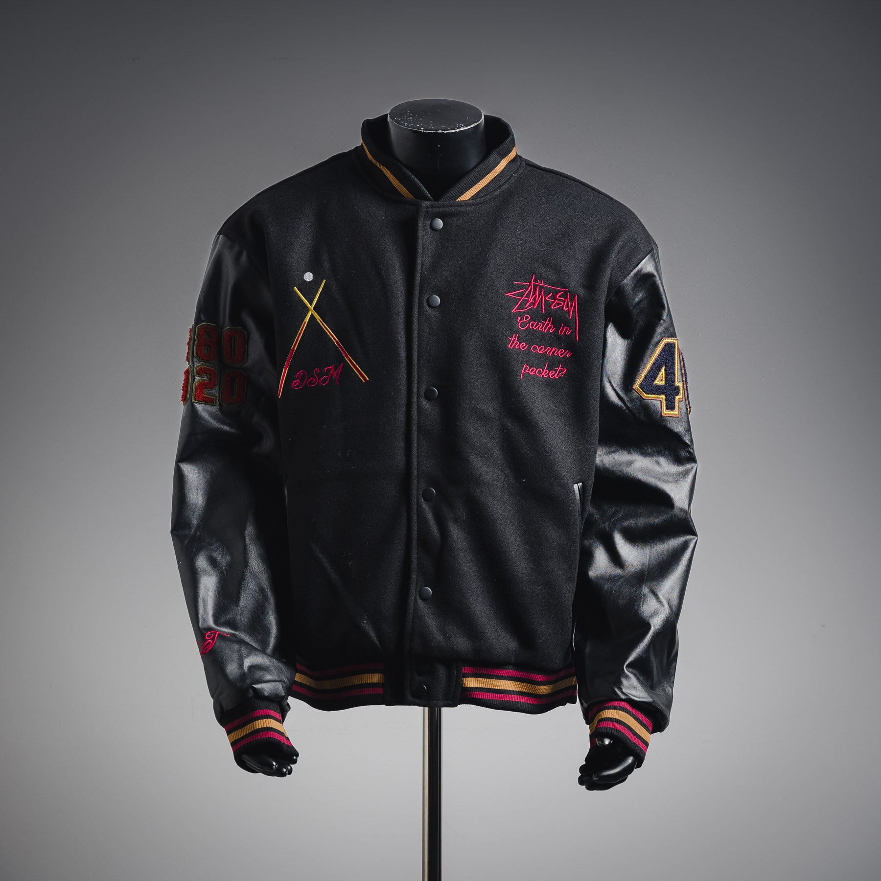 Stussy 25fw embroidered jacket