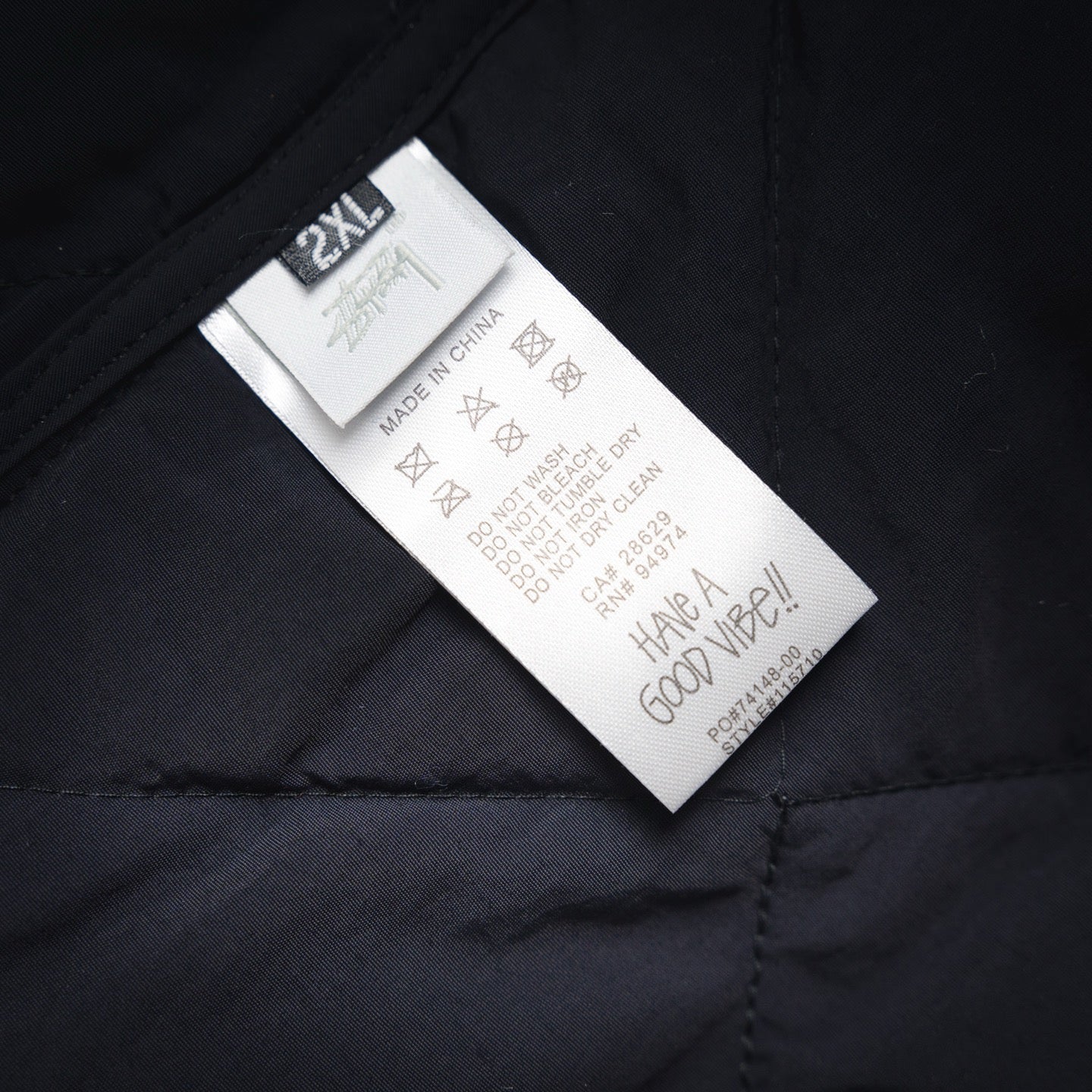 Stussy 25fw embroidered jacket