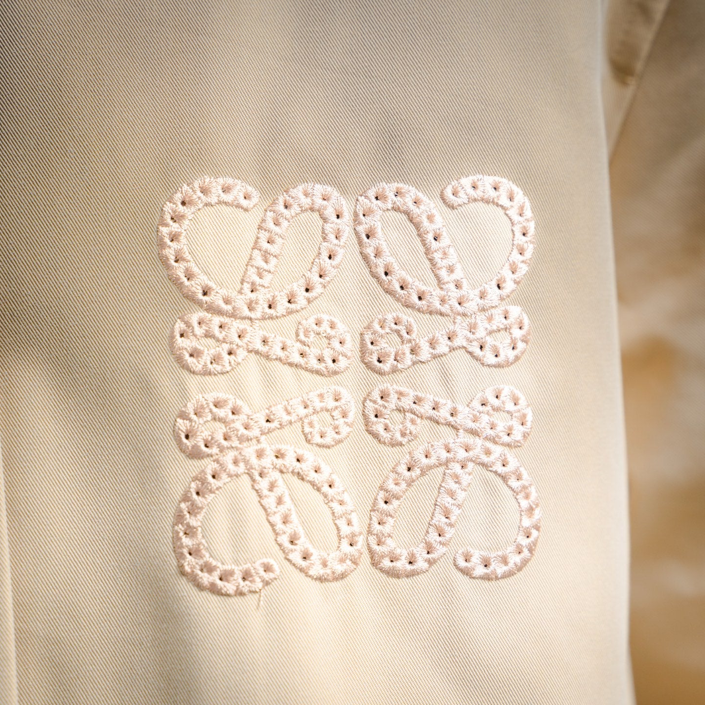 Loe 25fw embroidered jacket