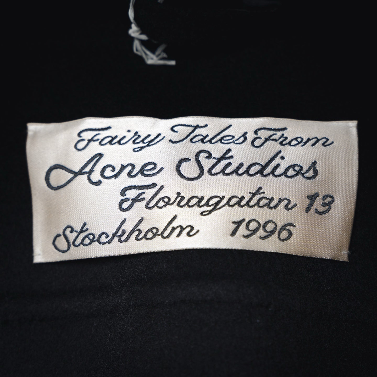 Acne 25fw cashmere jacket