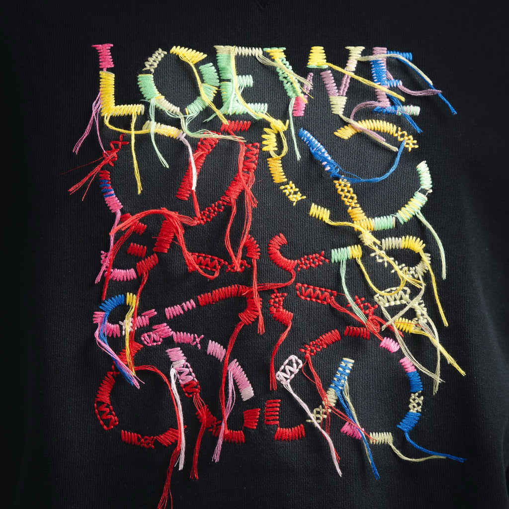 Loe 25fw embroidered shirt