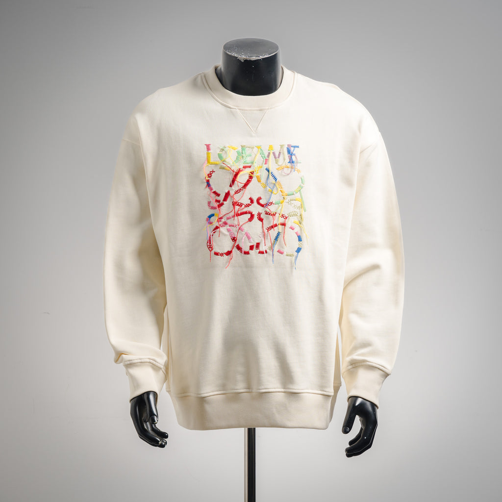 Loe 25fw embroidered shirt