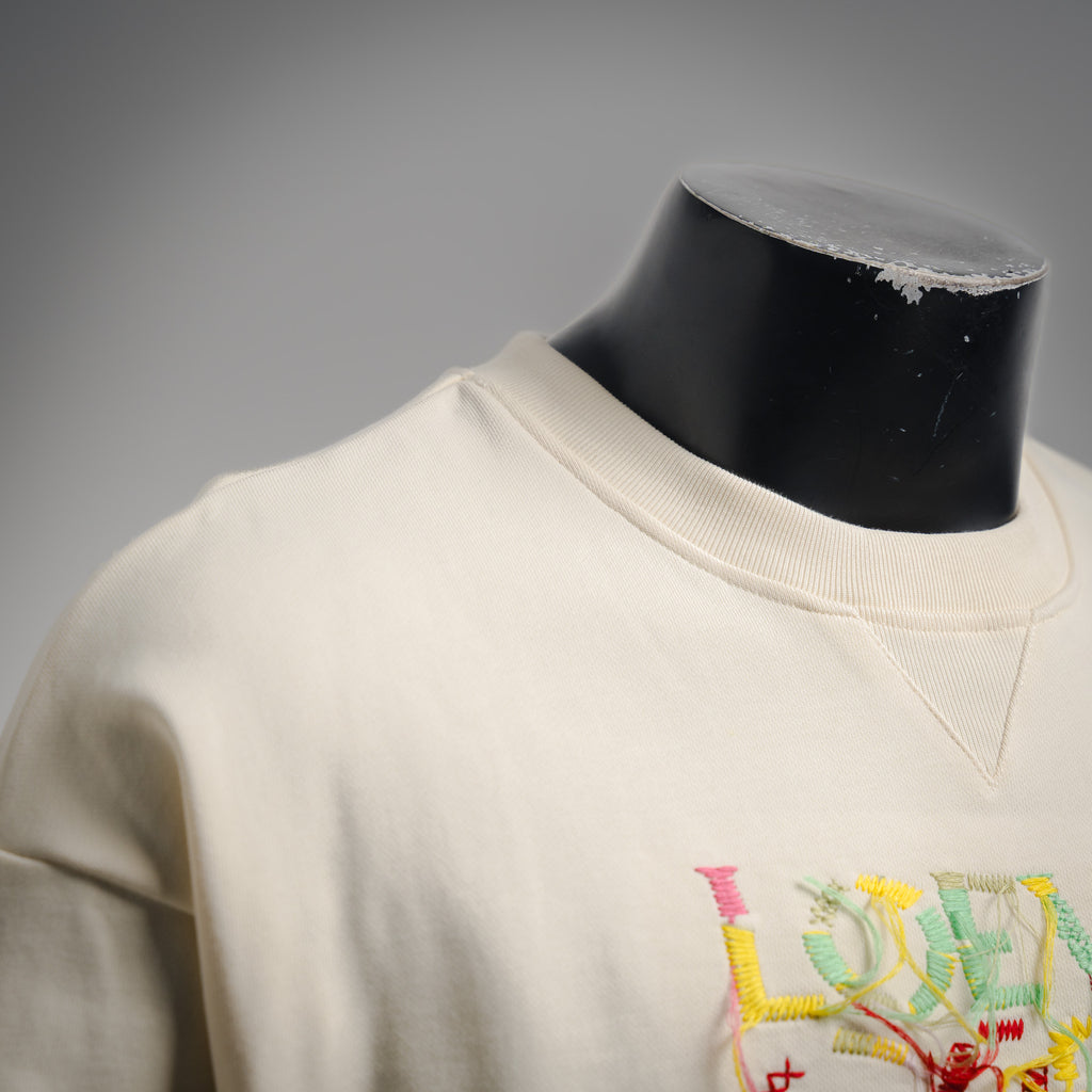 Loe 25fw embroidered shirt