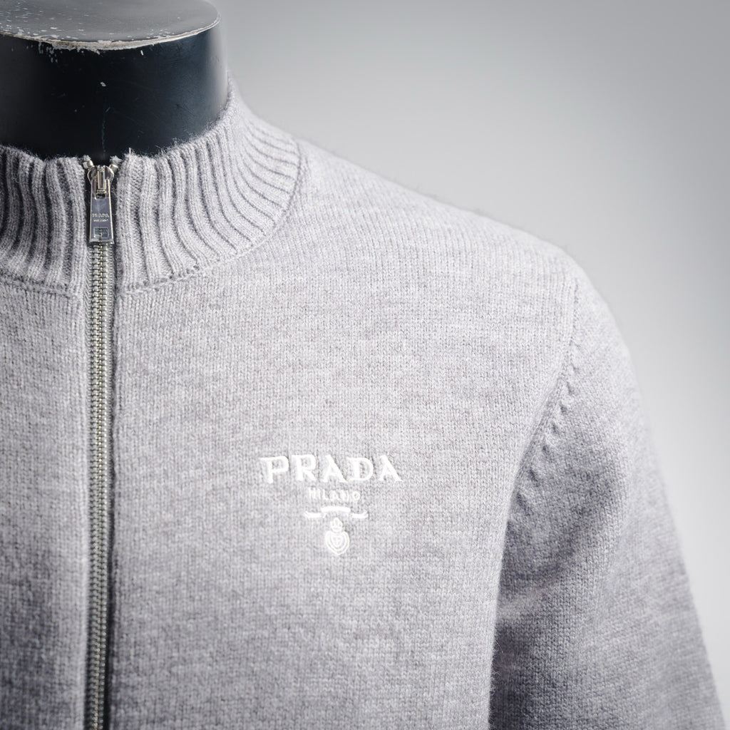 Pra 25fw knitted jacket