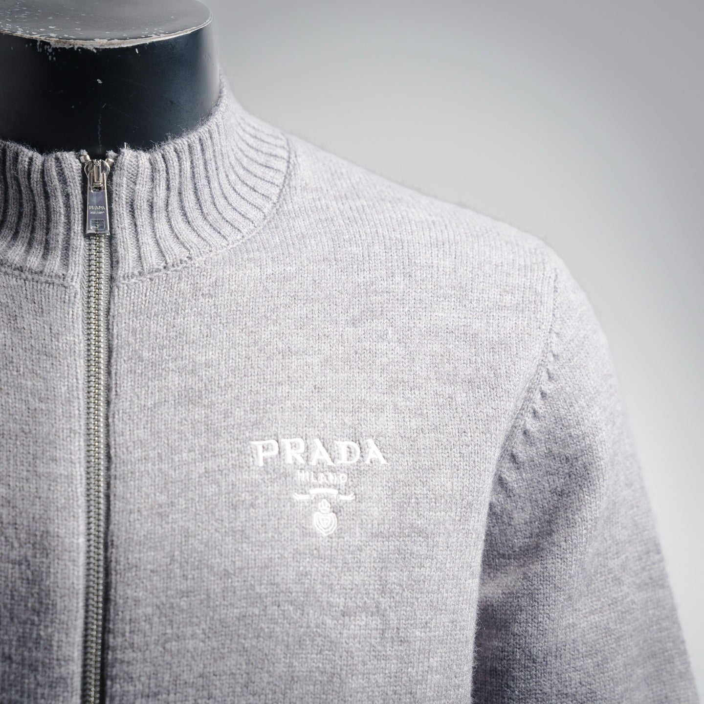 Pra 25fw knitted jacket