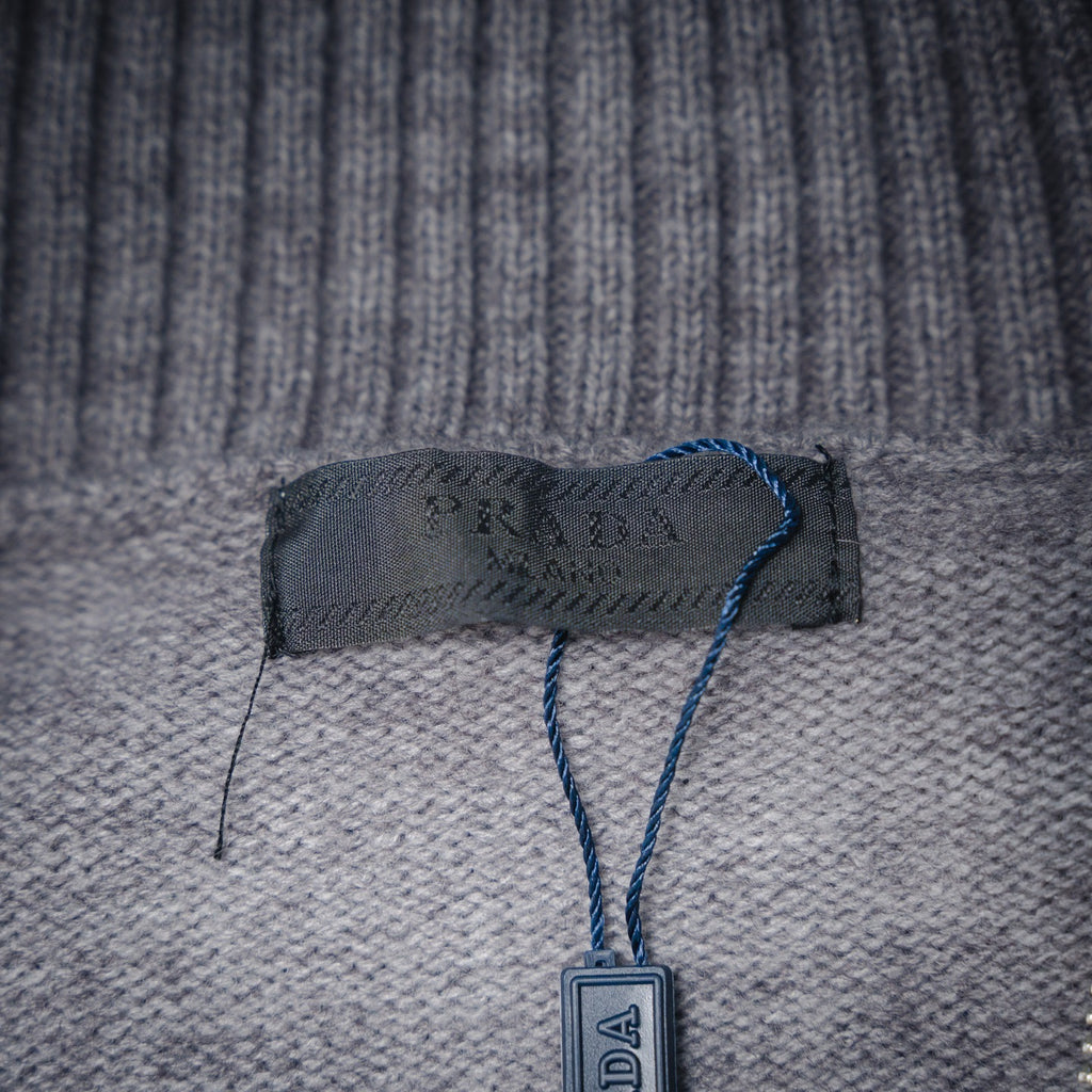 Pra 25fw knitted jacket