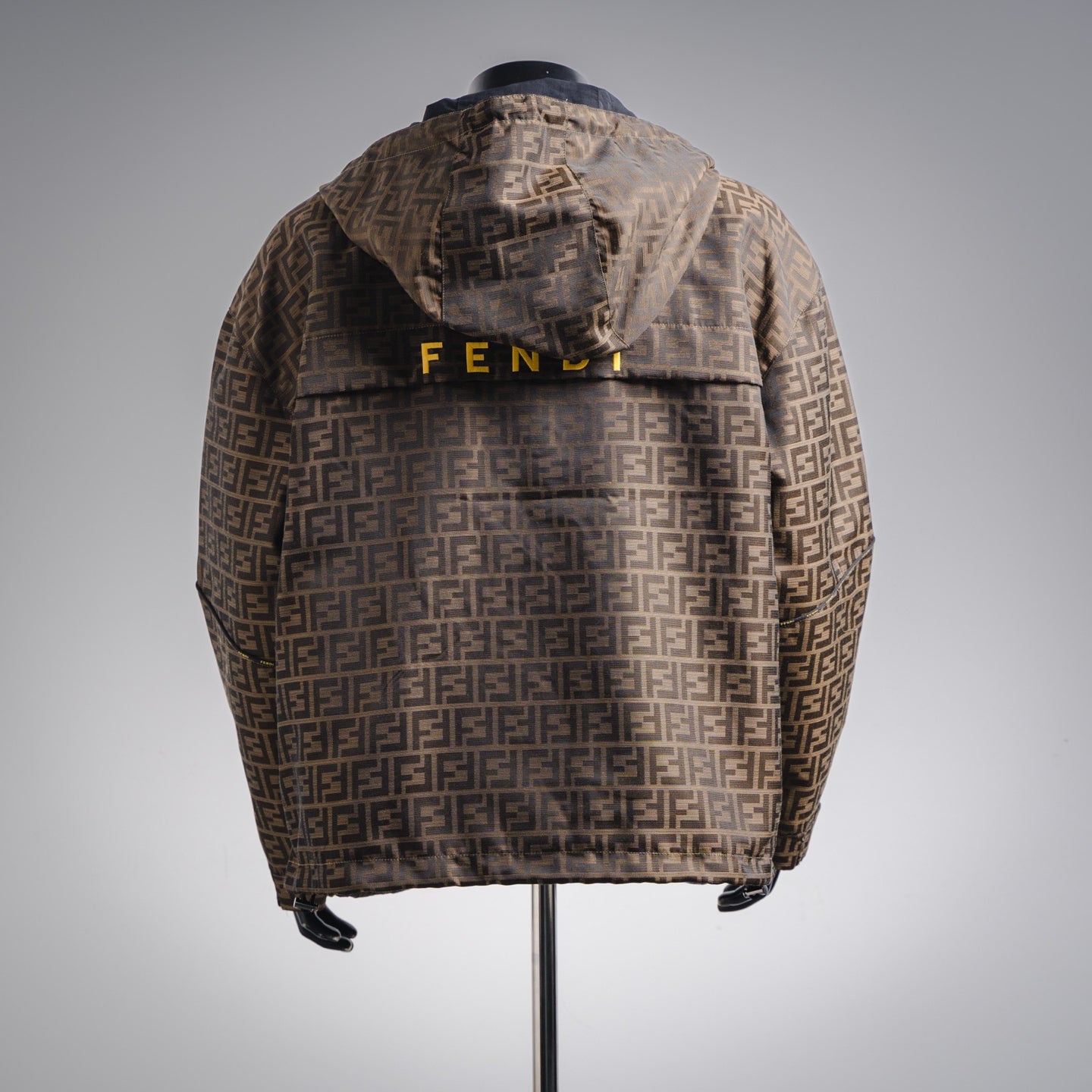 Fend 25fw printed jacket