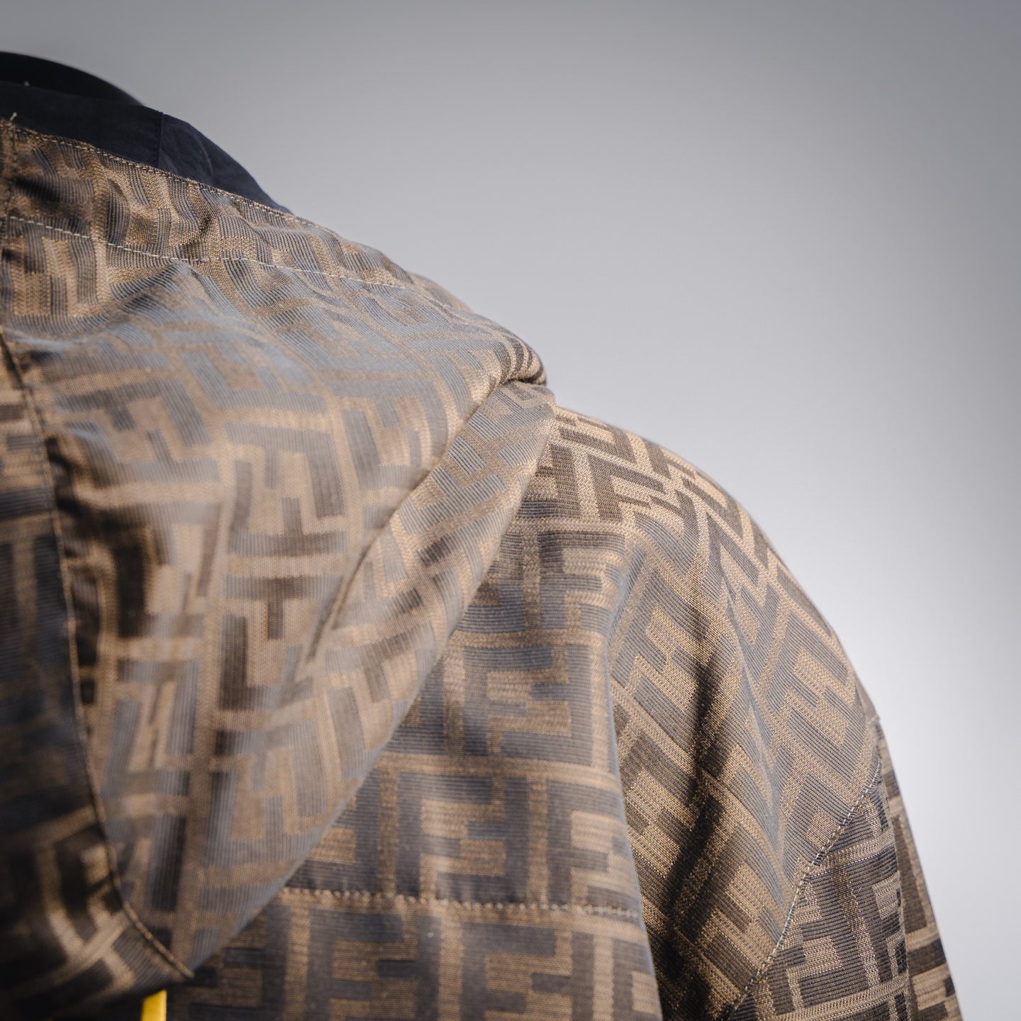 Fend 25fw printed jacket