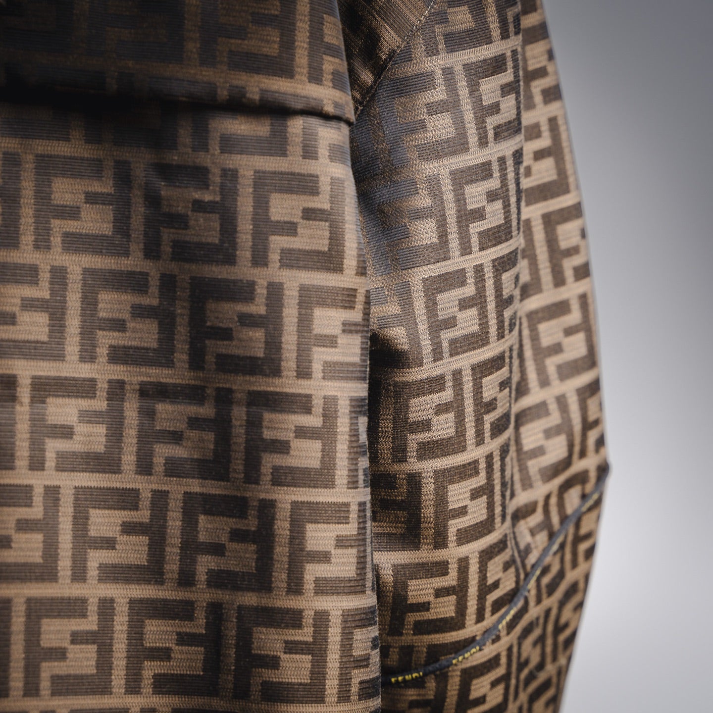 Fend 25fw printed jacket