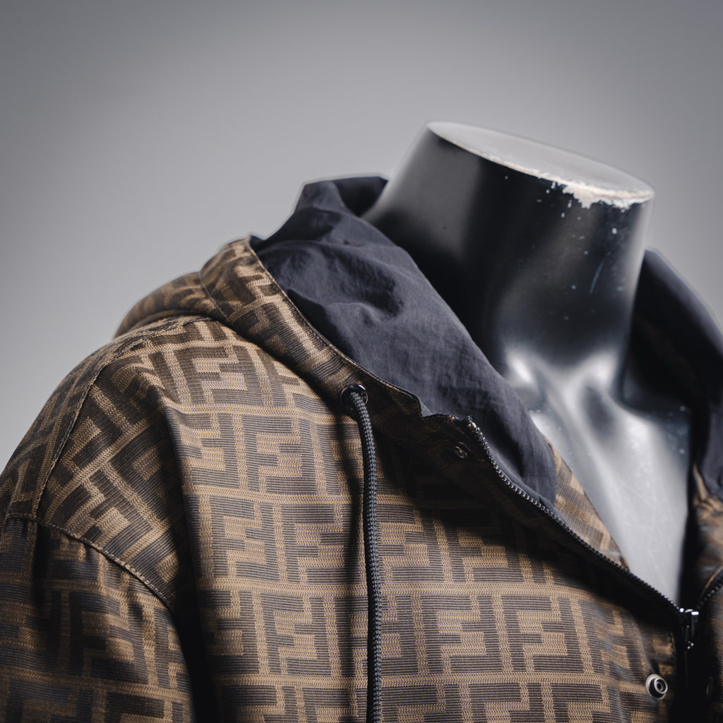 Fend 25fw printed jacket