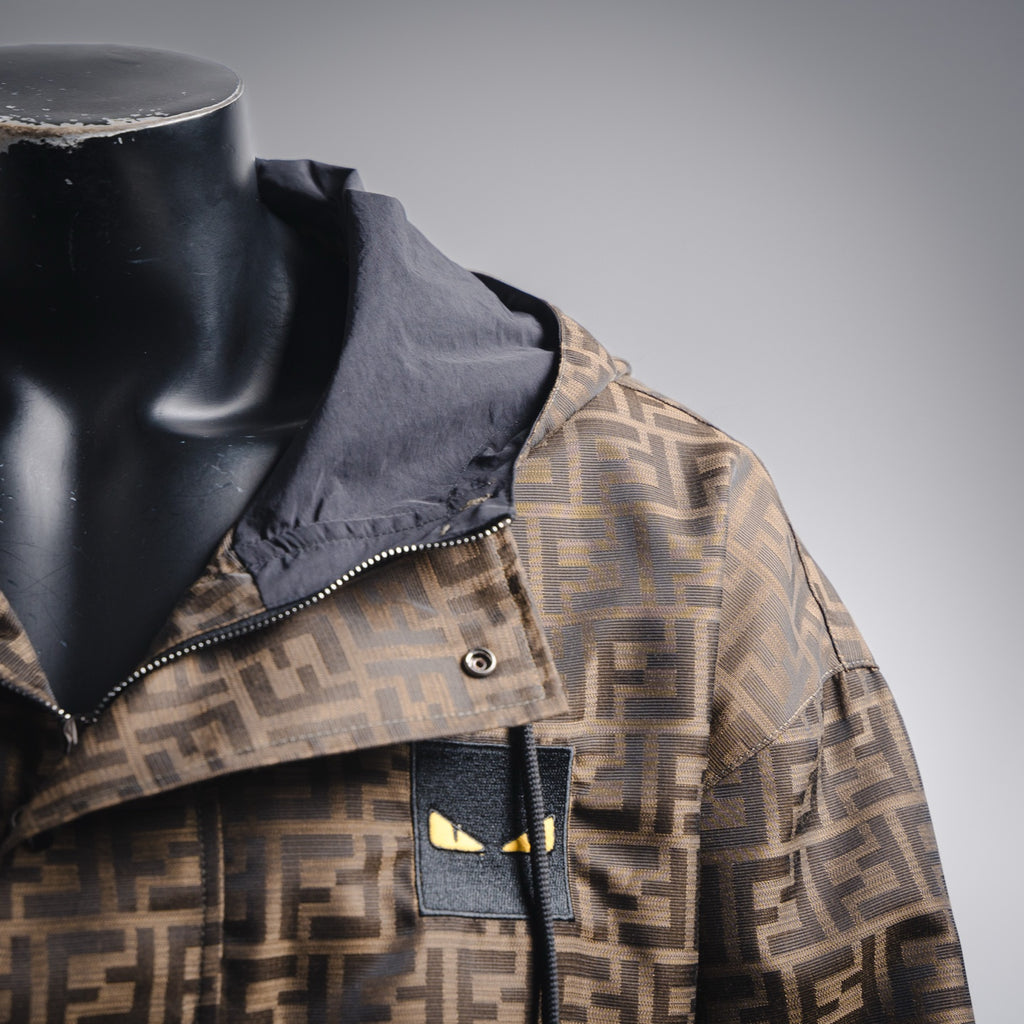 Fend 25fw printed jacket