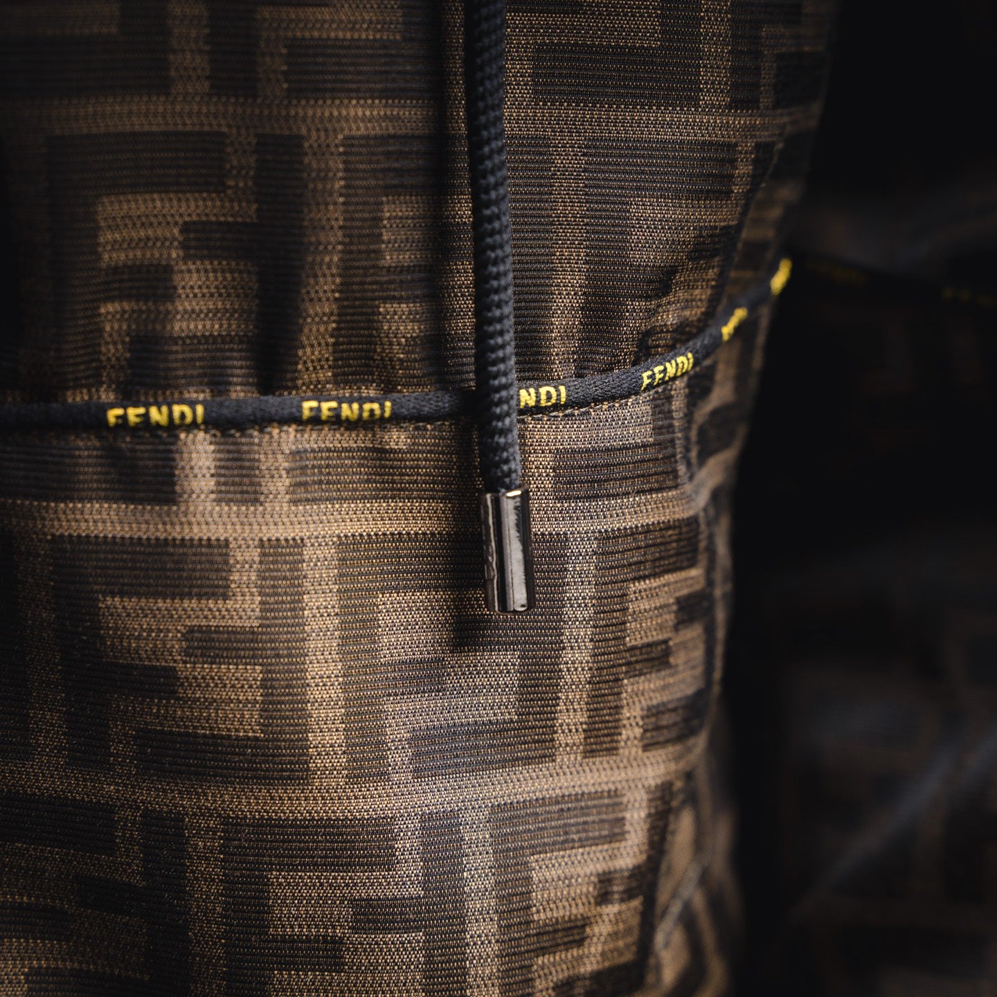 Fend 25fw printed jacket