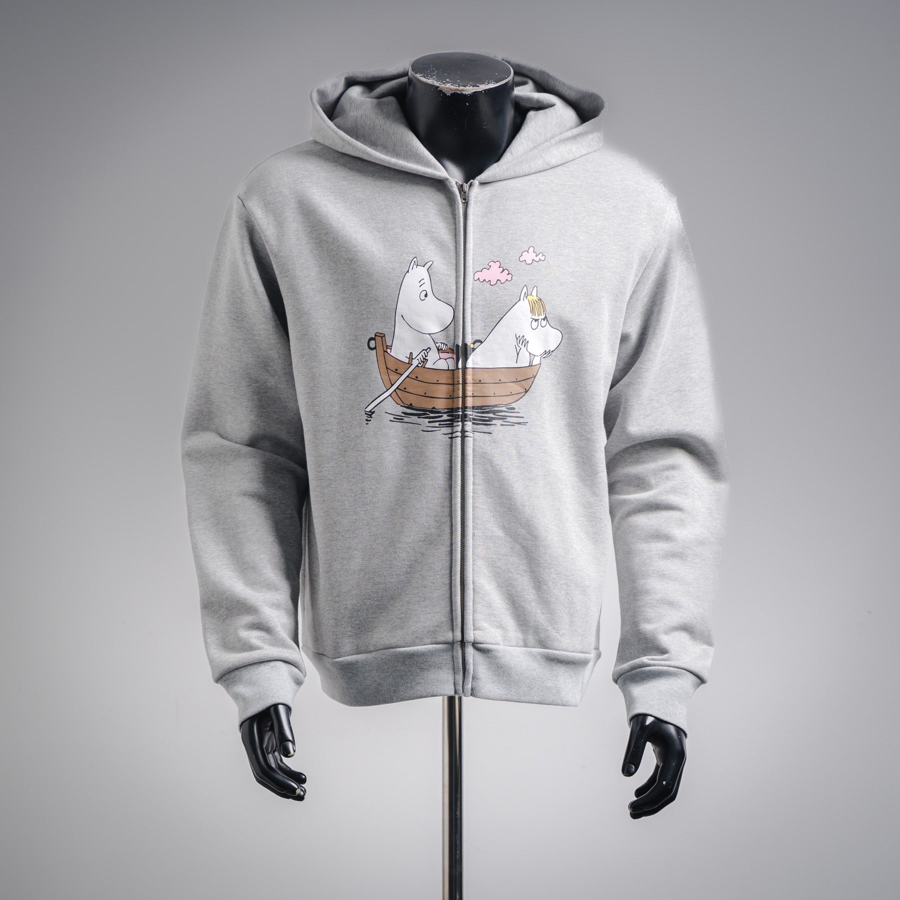 Acne 25fw printed hoodie