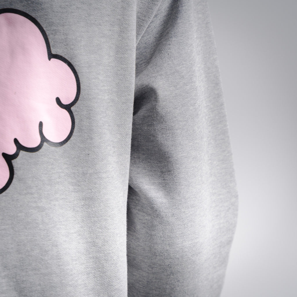 Acne 25fw printed hoodie