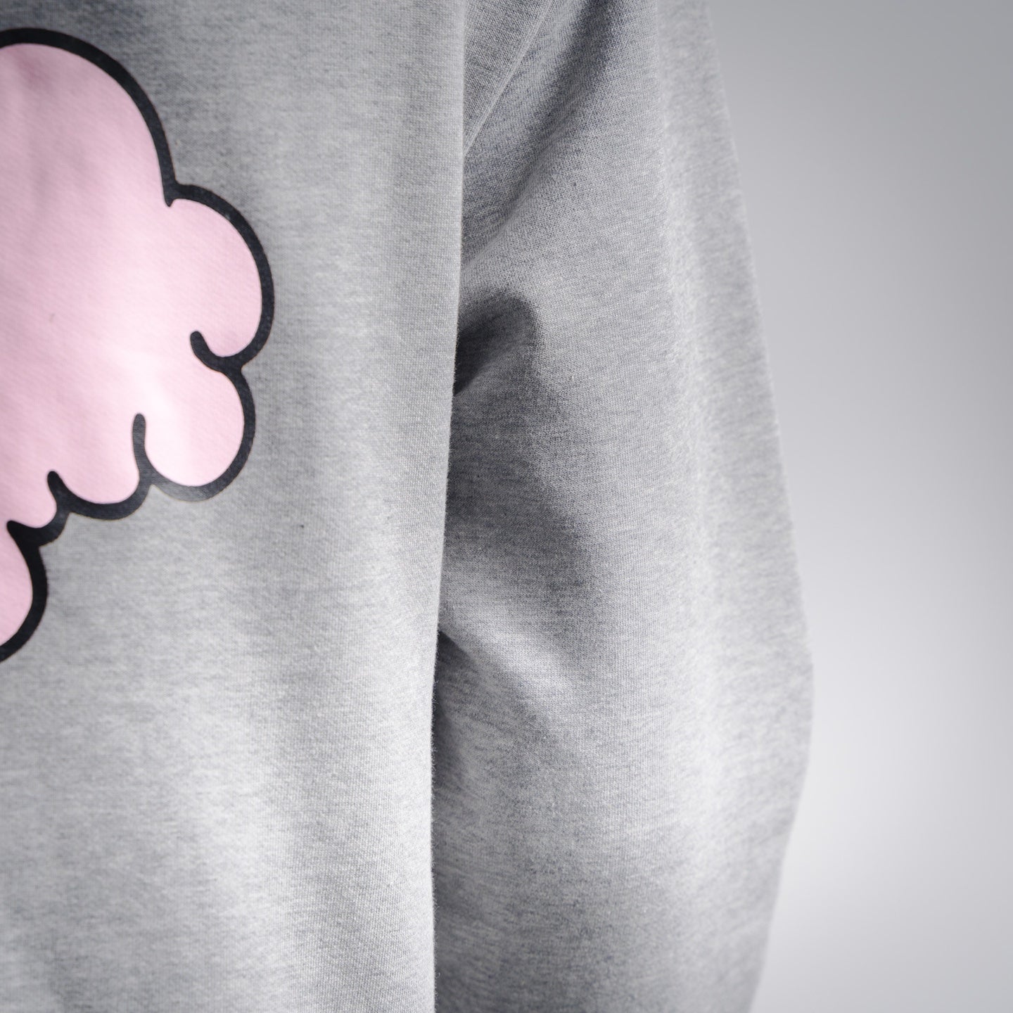 Acne 25fw printed hoodie