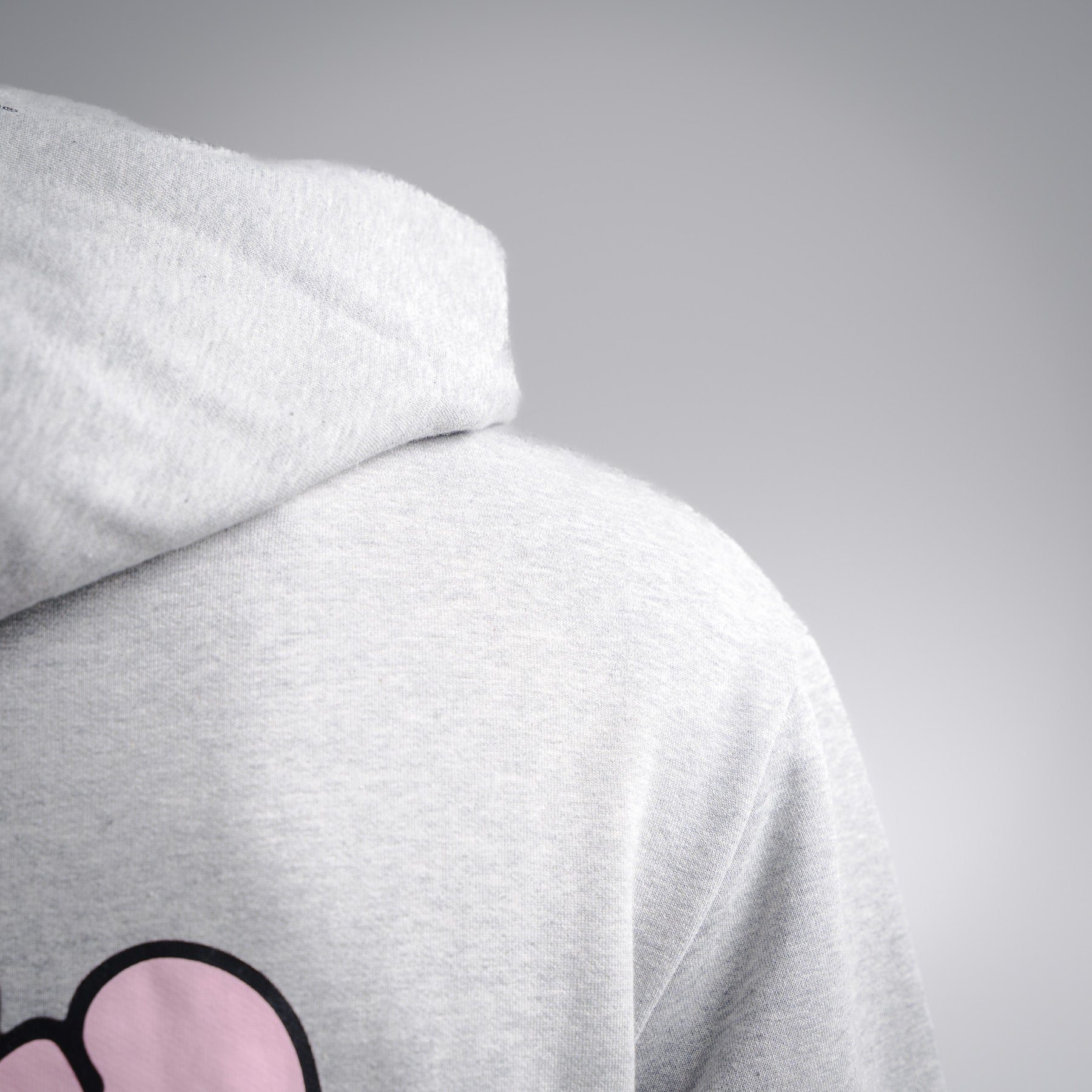 Acne 25fw printed hoodie