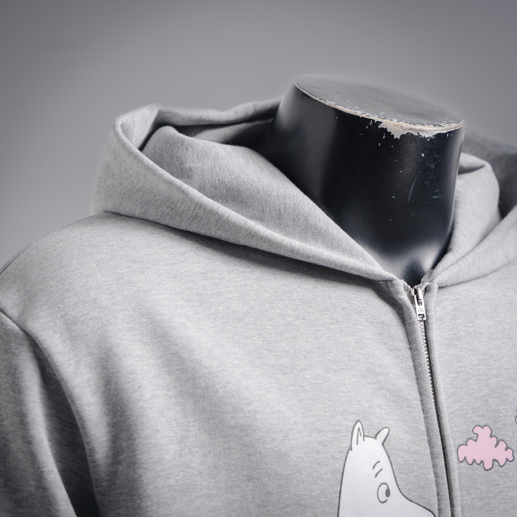 Acne 25fw printed hoodie