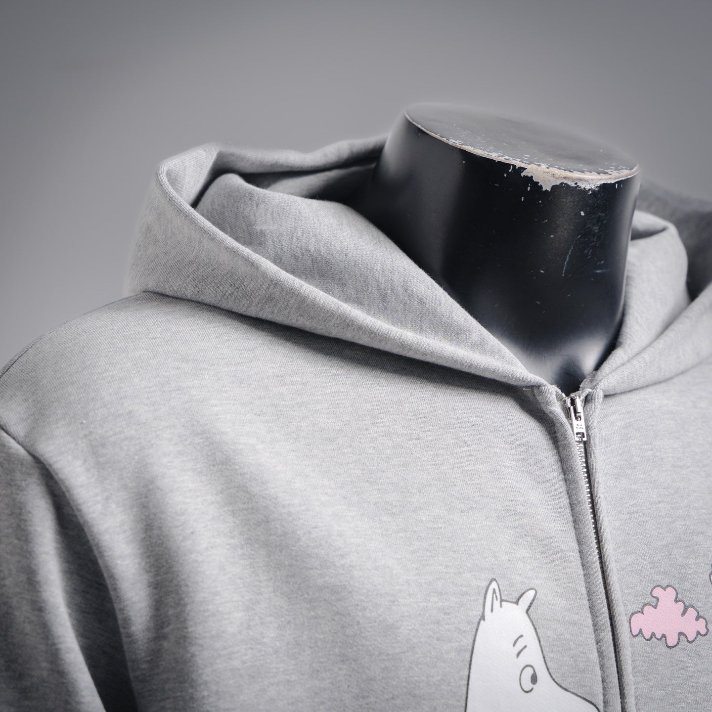 Acne 25fw printed hoodie