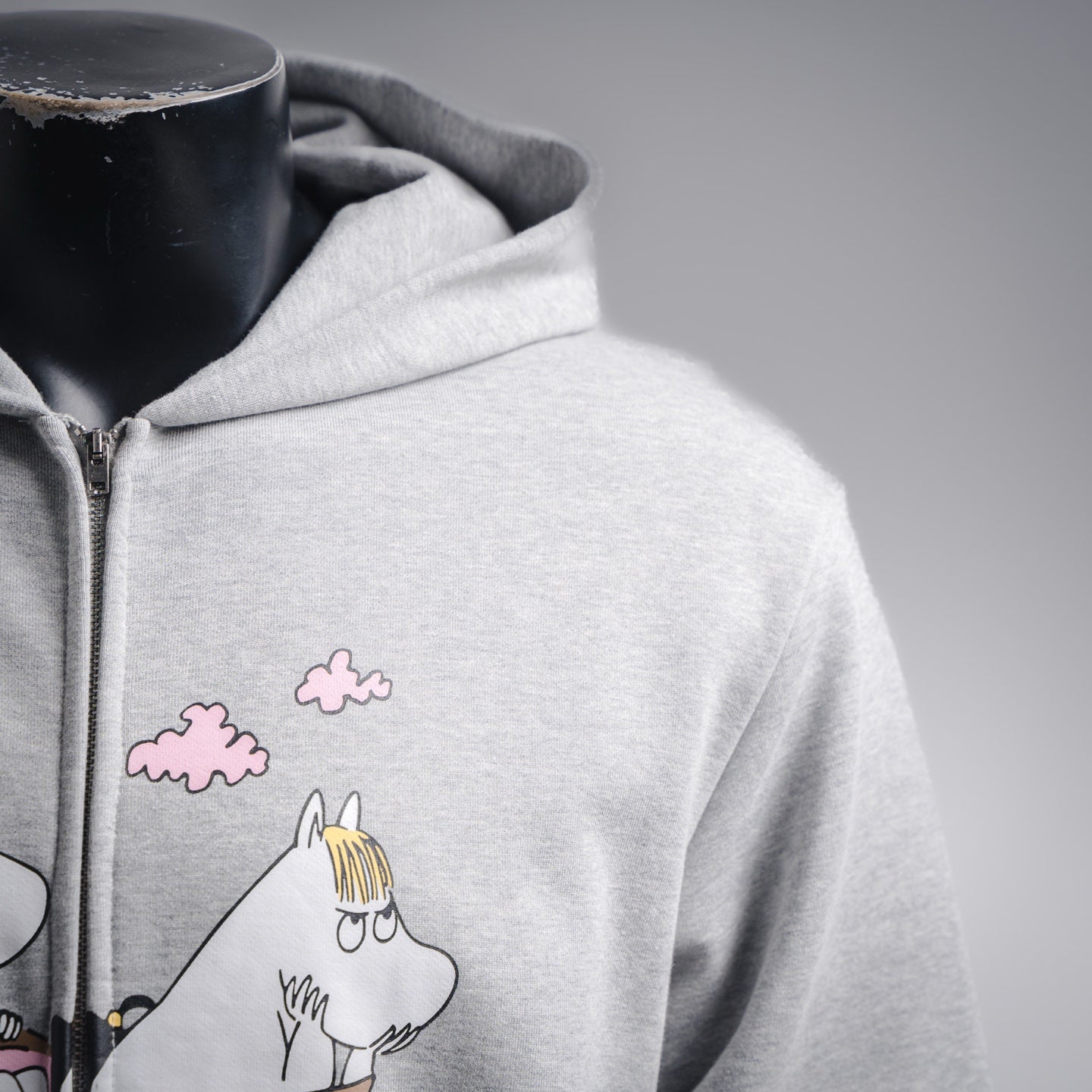 Acne 25fw printed hoodie