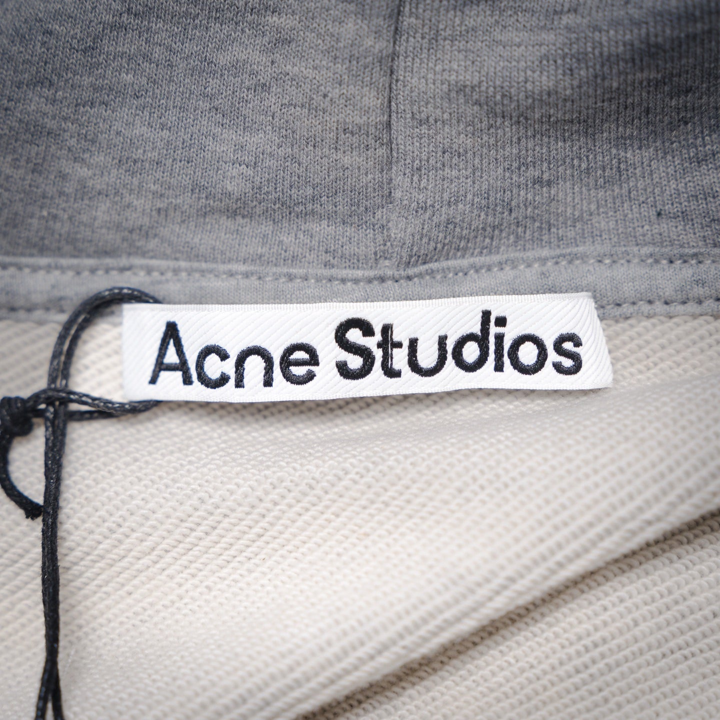 Acne 25fw printed hoodie